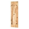Red Living Porte-manteau mural Oderen I - Bois massif - Marron