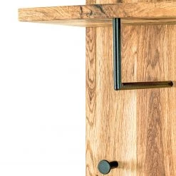 Red Living Porte-manteau mural Oderen II - Bois massif - Marron -Vestiaires Soldes 1000252678 210325 08125800055 DETAILS P000000001000252678