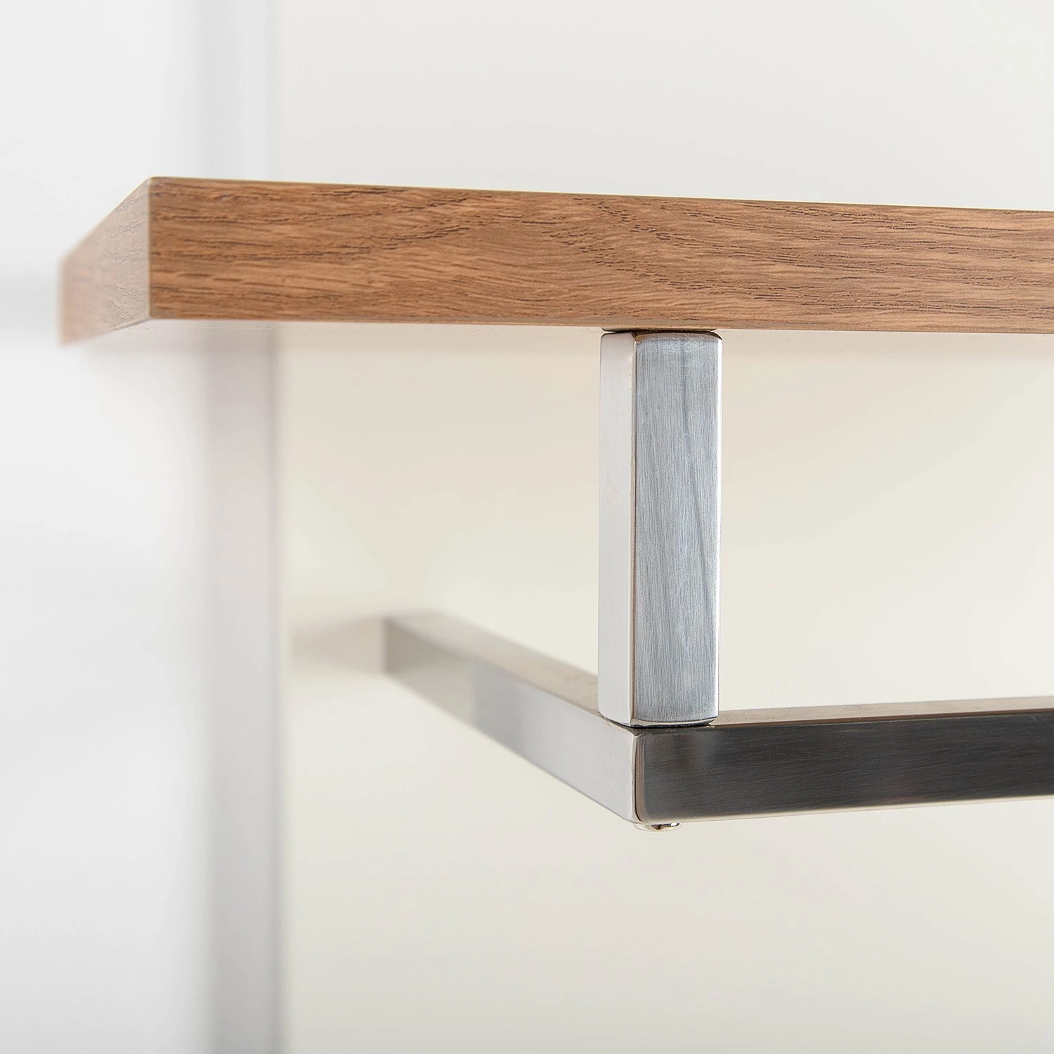 Fredriks Porte-manteau mural Namona - Imitation chêne / Blanc 5 Fredriks Porte-manteau mural Namona - Imitation chêne / Blanc – Image 5