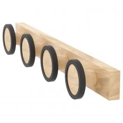 Umbra Porte-manteau Hub - Hévéa massif - Beige -Vestiaires Soldes 1000255859 210407 13381700046 DETAILS P000000001000255859