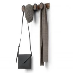 Umbra Porte-manteau Hub - Hévéa massif - Marron foncé -Vestiaires Soldes 1000255866 210407 13394600108 MOOD DETAILS P000000001000255866 mood