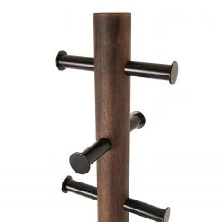 Umbra Porte-manteau Pillar - Partiellement en hévéa massif - Marron / Noir -Vestiaires Soldes 1000255877 210407 13421300212 DETAILS P000000001000255877