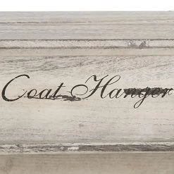 Ridgevalley Porte-manteau mural EL Fener - Paulownia massif - Beige / Noir -Vestiaires Soldes 1000257199 210413 14380800076 DETAILS P000000001000257199