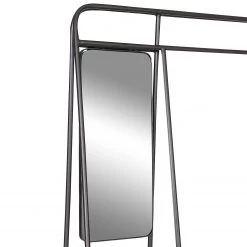 Red Living Porte-manteau Haina - Acacia massif / Métal - Acacia / Anthracite -Vestiaires Soldes 1000259762 210421 08204800016 DETAILS P000000001000259762