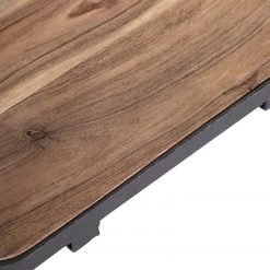 Red Living Porte-manteau Haina - Acacia massif / Métal - Acacia / Anthracite -Vestiaires Soldes 1000259762 210421 08204900018 DETAILS P000000001000259762