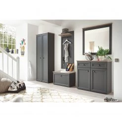 Ridgevalley Porte-manteau mural Lindesby - Gris -Vestiaires Soldes 1000259771 210414 08263000015 MOOD DETAILS P000000001000259771 mood