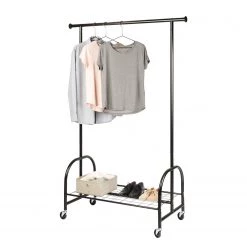 WENKO Porte-manteau Profi - Métal - Noir