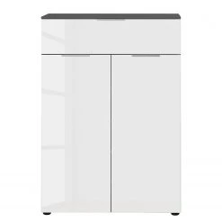 Germania Meuble à chaussures Rimini - Verre - Blanc / Graphite 9 Germania Meuble à chaussures Rimini - Verre - Blanc / Graphite -Vestiaires Soldes 1000266166 210521 07003300008 DETAILS P000000001000266166