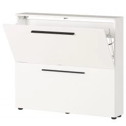 Germania Meuble à chaussures Utah I - Blanc - Largeur : 100 cm -Vestiaires Soldes 1000266170 210521 07094600033 DETAILS P000000001000266170