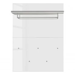 Germania Porte-manteau mural Rimini - Verre - Blanc / Graphite 7 Germania Porte-manteau mural Rimini - Verre - Blanc / Graphite -Vestiaires Soldes 1000266174 210521 07304400044 DETAILS P000000001000266174