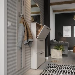 Germania Meuble à chaussures Utah II - Cachemire - Largeur : 100 cm -Vestiaires Soldes 1000266182 210521 08134600095 MOOD DETAILS P000000001000266182 mood