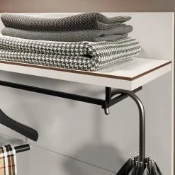 Germania Porte-manteau mural California - Cachemire / Imitation noyer -Vestiaires Soldes 1000266185 210521 08220000114 DETAILS P000000001000266185