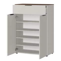 Germania Meuble à chaussure California - Cachemire / Imitation noyer -Vestiaires Soldes 1000266194 210521 09545500083 DETAILS P000000001000266194