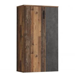 Loftscape Meuble à chaussures Cofresi - Imitation bois ancien / Anthracite