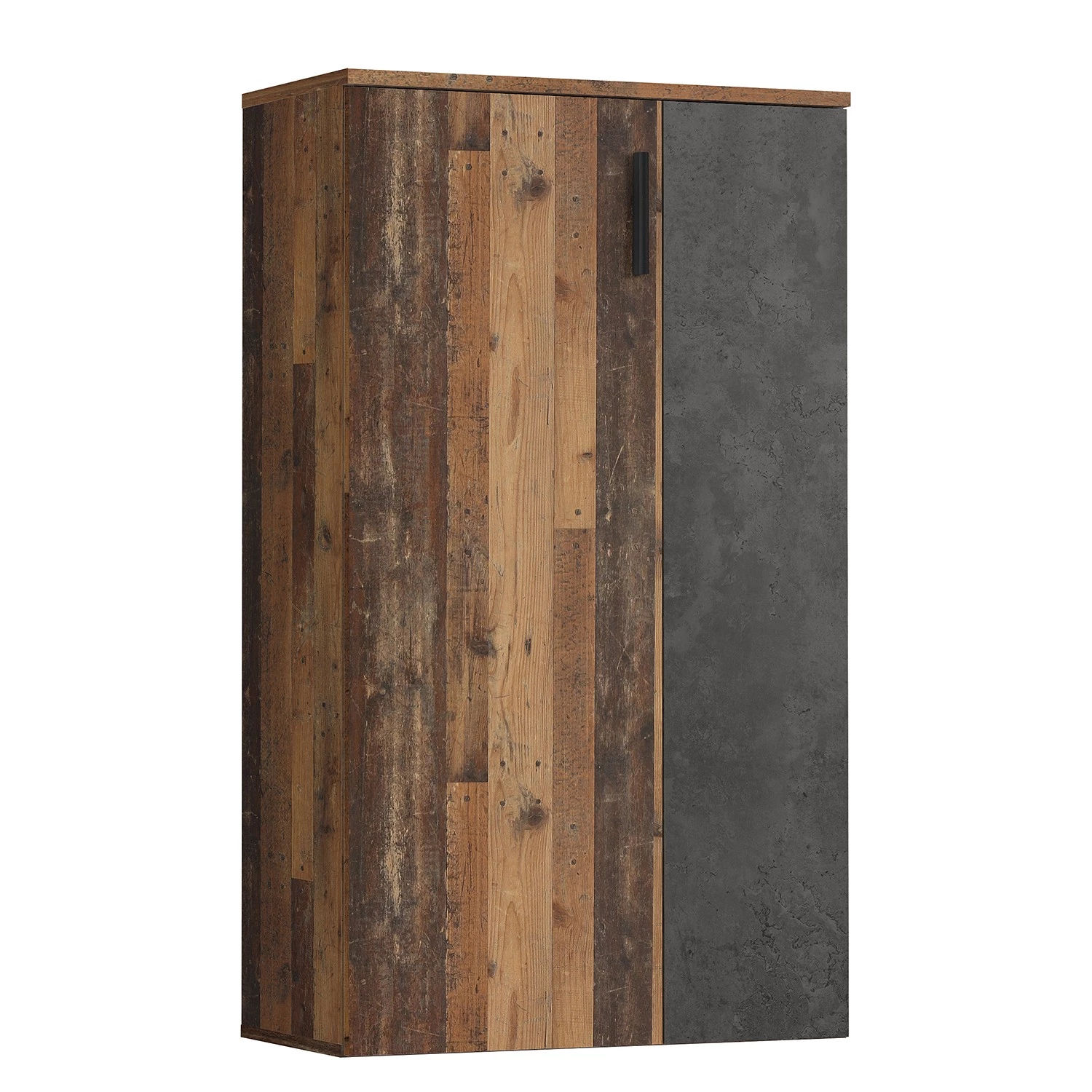 Loftscape Meuble à chaussures Cofresi - Imitation bois ancien / Anthracite 1 Loftscape Meuble à chaussures Cofresi - Imitation bois ancien / Anthracite