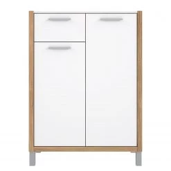 Norrwood Meuble à chaussures Boyd - Blanc / Imitation chêne 11 Norrwood Meuble à chaussures Boyd - Blanc / Imitation chêne -Vestiaires Soldes 1000270235 210609 06155800178 DETAILS P000000001000270235