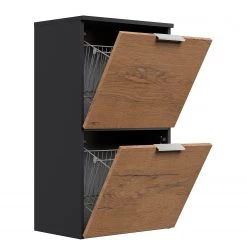 Posseik Meuble à chaussures Asker I - Imitation chêne Artisan / Anthracite -Vestiaires Soldes 1000272550 210614 06034700024 DETAILS P000000001000272550