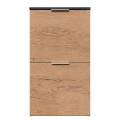 Posseik Meuble à chaussures Asker I - Imitation chêne Artisan / Anthracite -Vestiaires Soldes 1000272550 210614 06034700025 DETAILS P000000001000272550