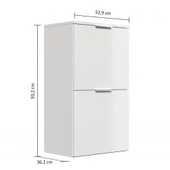 Posseik Meuble à chaussures Asker I - Imitation chêne Artisan / Anthracite -Vestiaires Soldes 1000272550 210614 06034700029 SKETCH DETAILS P000000001000272550 sketch