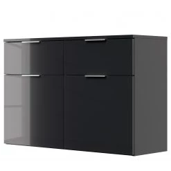 Posseik Meuble à chaussures Asker II - Anthracite brillant