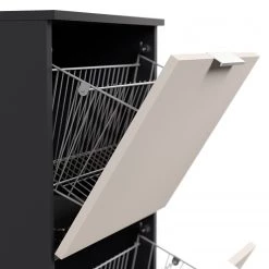 Posseik Meuble à chaussures Asker V - Crème / Anthracite -Vestiaires Soldes 1000272593 210614 06042700305 DETAILS P000000001000272593