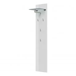 Posseik Porte-manteau mural Elite II - Blanc brillant