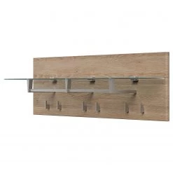 Posseik Porte-manteau mural Elite II - Imitation chêne