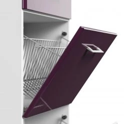 Posseik Meuble à chaussures Elite III - Mûre brillant - Hauteur : 114 cm -Vestiaires Soldes 1000272880 210614 14320300572 DETAILS P000000001000272880