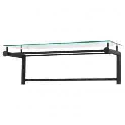 Loftscape Porte-manteau mural Sunol III - Verre / Métal - Noir
