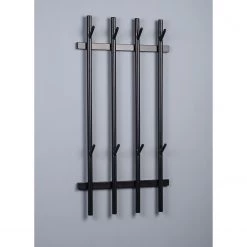 Red Living Porte-manteau mural Vicosa - Métal - Noir -Vestiaires Soldes 1000280721 210720 06401400016 MOOD DETAILS P000000001000280721 mood