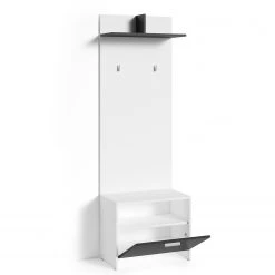 Fredriks Porte-manteau mural Edgeworth - Blanc -Vestiaires Soldes 1000283848 210805 14243900189 DETAILS P000000001000283848