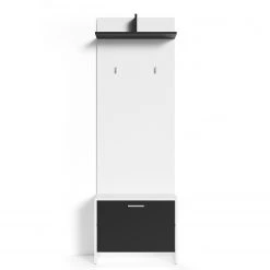 Fredriks Porte-manteau mural Edgeworth - Blanc -Vestiaires Soldes 1000283848 210805 14243900190 DETAILS P000000001000283848