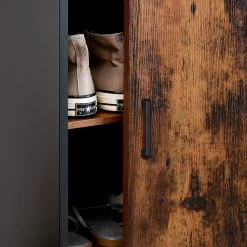 Red Living Meuble à chaussures Mocksville - Marron / Noir -Vestiaires Soldes 1000283961 210813 06355100186 DETAILS P000000001000283961