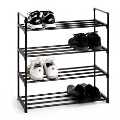 Loftscape Étagère à chaussures Janek - Métal - Noir -Vestiaires Soldes 1000300705 211015 104938000108 DETAILS P000000001000300705