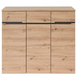 Loftscape Meuble à chaussures Moosic II - Imitation chêne artisan / Graphite -Vestiaires Soldes 1000318922 220106 160805000036 DETAILS P000000001000318922