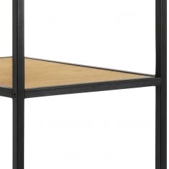 Red Living Portant à vêtements Coogee I - Imitation chêne sauvage -Vestiaires Soldes 1000325227 220118 140224000142 DETAILS P000000001000325227