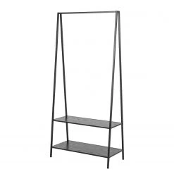 Red Living Portant à vêtements Coogee II - Imitation chêne marron-noir