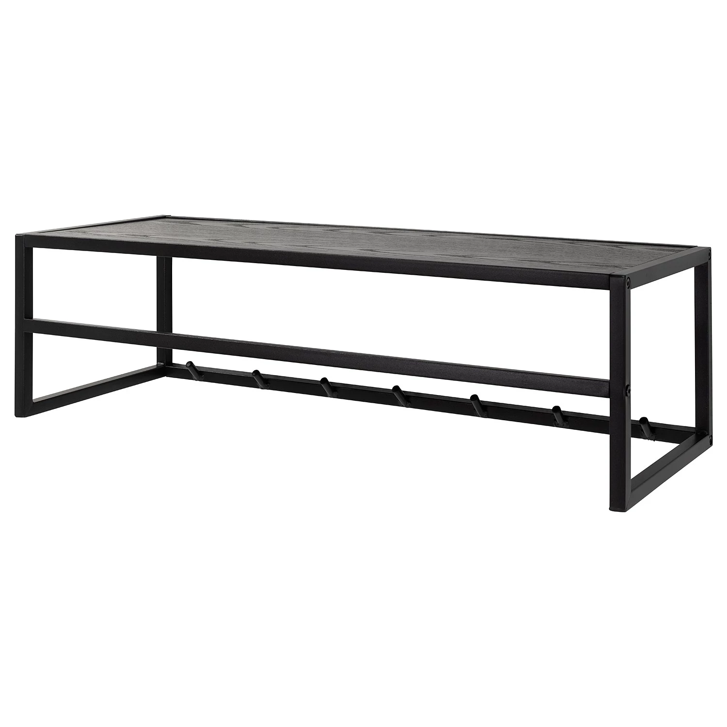 Red Living Porte-manteau mural Coogee I - Imitation chêne marron-noir 1 Red Living Porte-manteau mural Coogee I - Imitation chêne marron-noir