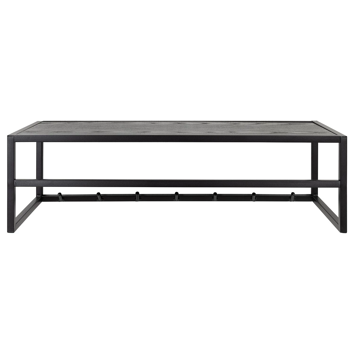 Red Living Porte-manteau mural Coogee I - Imitation chêne marron-noir 3 Red Living Porte-manteau mural Coogee I - Imitation chêne marron-noir – Image 3