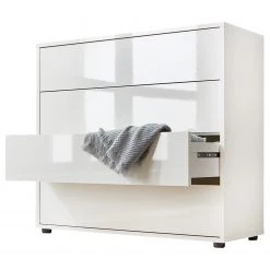 Loftscape Meuble à chaussures Miltach III - Blanc brillant / Blanc mat -Vestiaires Soldes 1000329149 220210 033 DETAILS P000000001000329149
