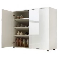 Loftscape Meuble à chaussures Miltach IV - Blanc brillant / Blanc mat 14 Loftscape Meuble à chaussures Miltach IV - Blanc brillant / Blanc mat -Vestiaires Soldes 1000329150 220210 032 DETAILS P000000001000329150