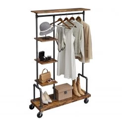 Red Living Porte-manteau Websterville II - Métal - Marron / Noir 12 Red Living Porte-manteau Websterville II - Métal - Marron / Noir -Vestiaires Soldes 1000329431 220203 1615590030 DETAILS P000000001000329431