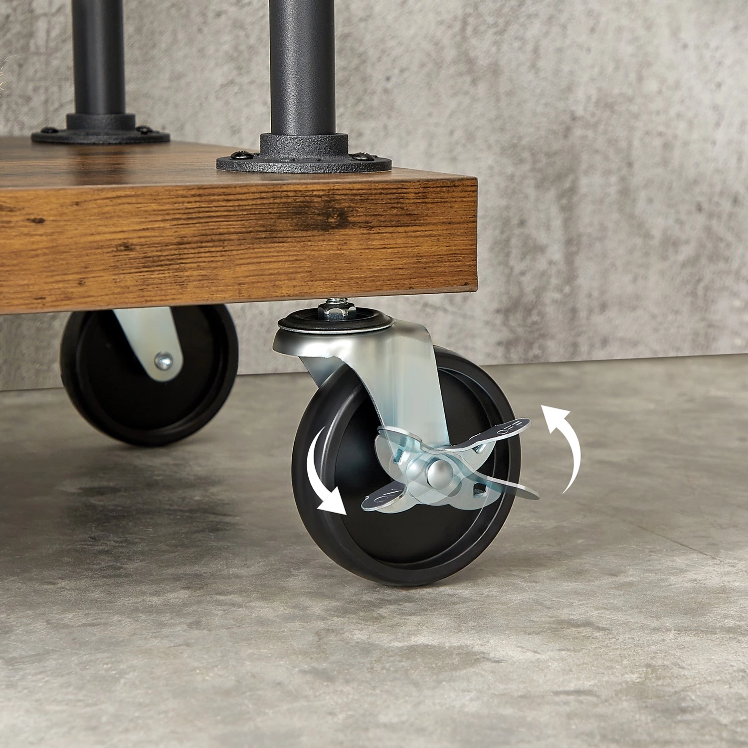 Red Living Porte-manteau Websterville II - Métal - Marron / Noir 6 Red Living Porte-manteau Websterville II - Métal - Marron / Noir – Image 6