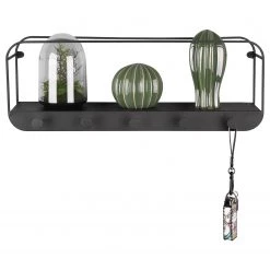 Loftscape Porte-manteaux mural Gräfenhain - Métal - Noir -Vestiaires Soldes 1000341938 220323 040 DETAILS P000000001000341938