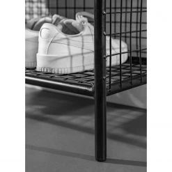 Red Living Étagère à chaussures Ugo - Manguier massif / Métal - Manguier / Noir 26 Red Living Étagère à chaussures Ugo - Manguier massif / Métal - Manguier / Noir -Vestiaires Soldes 1000341958 220331 037 DETAILS P000000001000341958