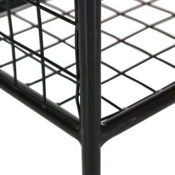 Red Living Étagère à chaussures Ugo - Manguier massif / Métal - Manguier / Noir 27 Red Living Étagère à chaussures Ugo - Manguier massif / Métal - Manguier / Noir -Vestiaires Soldes 1000341958 220331 038 DETAILS P000000001000341958