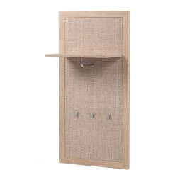 Naturoo Porte-manteau mural Bouzy - Imitation chêne Sonoma