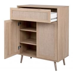 Naturoo Meuble à chaussures Bouzy - Imitation chêne Sonoma -Vestiaires Soldes 1000344598 220407 031 DETAILS P000000001000344598