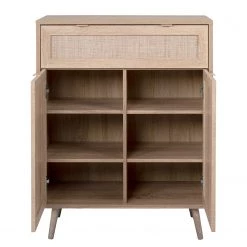 Naturoo Meuble à chaussures Bouzy - Imitation chêne Sonoma -Vestiaires Soldes 1000344598 220407 032 DETAILS P000000001000344598