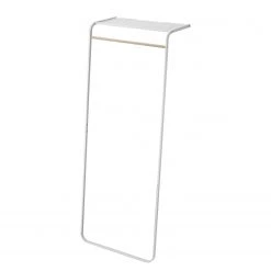 Yamazaki Porte-manteau Tower IV - Métal - Blanc